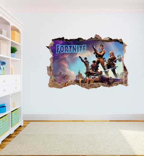 Fortnite wall sticker - wall, art