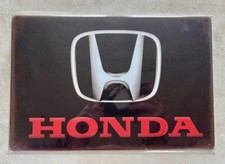 HONDA METAL SIGN MAN CAVE CAR
