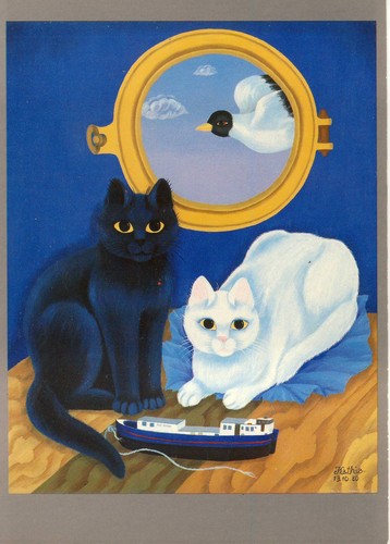 Postcard illustrator - postcard,