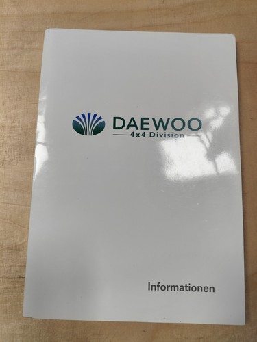 Daewoo 4x4 division - daewoo,