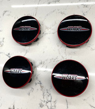 BMW MINI JCW / JOHN COOPER WORKS - F56 - WHEEL CENTRE CAPS x 4 - rrp £130
