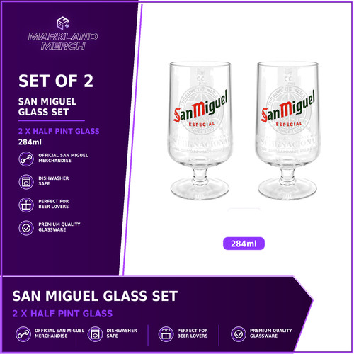 Official san miguel half - miguel,