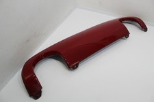 Audi TT 8N Mk1 Lower Rear Spoiler Valance Diffuser Twin Exit Amulet Red