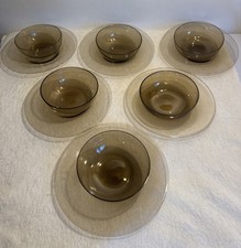 Duralex Set Of Clear Brown