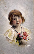 Postcard Portrait of Young