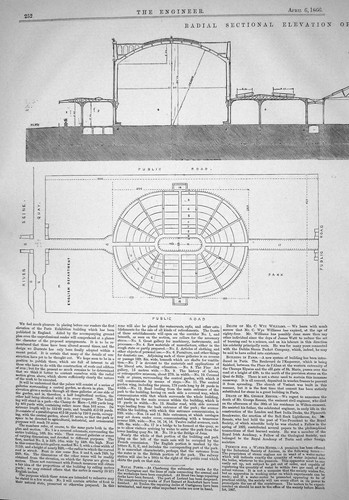 Old engineering 1866 radial - old,