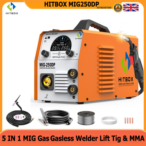250amp 5in1 gas gasless - 250amp, mig
