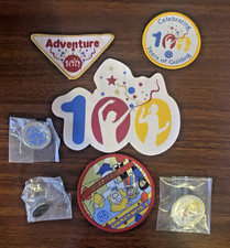 Set of 7 assorted Girl Guiding