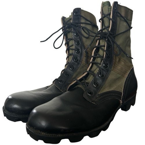 Vintage military boots - vintage,