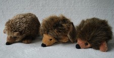 SET of 3 Cute Hedgehog Soft