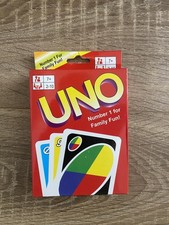 Uno Card Game Family Favourite