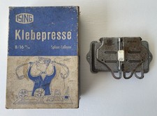 Vintage ising klebepresse - ising,
