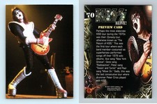 Preview Card #70 Kiss Alive! 2001 Neca Trading Card