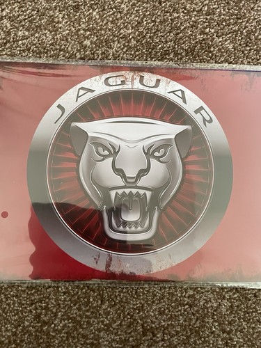 Jaguar metal car sign new - jaguar,