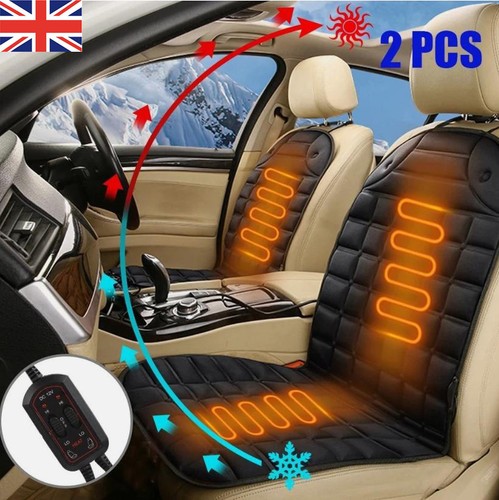 2pcs luxury heated car seat - 2pcs,