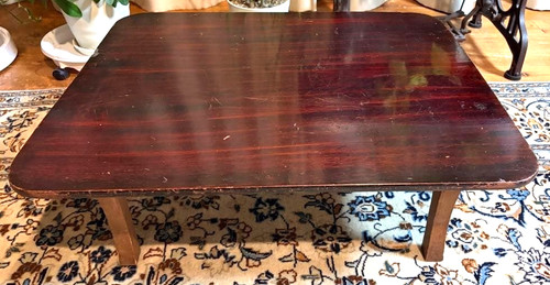 Japanese wooden chabudai - wooden,