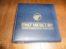 1987 Mercury Color &