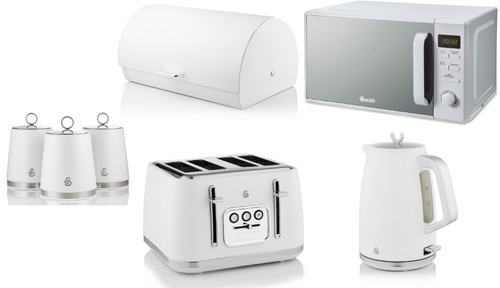 Swan serenity white kettle - swan,