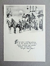 VINTAGE Christmas Card R TUCK