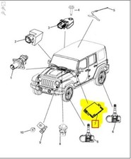 Jeep WRANGLER 2016-2018 Remote