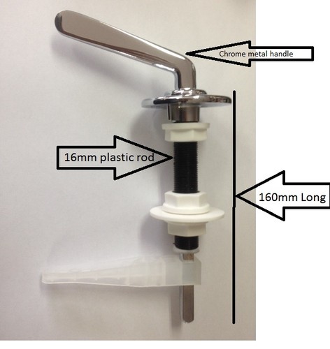 Toilet handle long - toilet,
