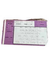 Phil Collins 1990 Ticket Stub Great Western Forum 6/24/90 