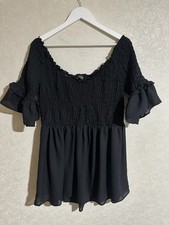 Yours Clothing Black Sheer