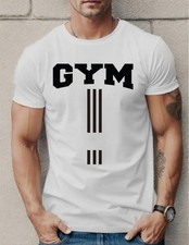 Gym Mens T-Shirt Muscle Logo