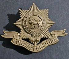 British Army - Worcestershire Regiment - Cap Badge.