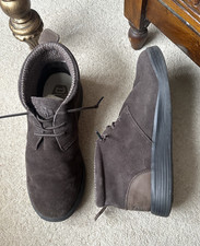 Hey dude JO Dark Brown Suede Boots Size 10