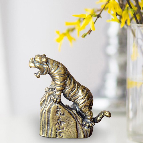 Tiger statue figurine - statue,