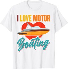I Love Motorboating Boater