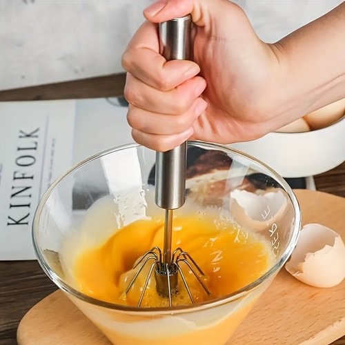 Semi automatic egg whisk - egg,