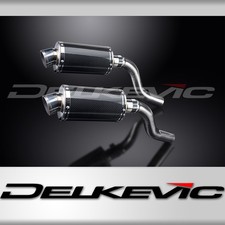 KAWASAKI Z1000SX 2010-19 TOURER 225mm OVAL CARBON SILENCER EXHAUST KIT