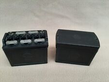X 2 VINTAGE LORIVAL EXIDE BATTERY MATCH BOOK HOLDERS