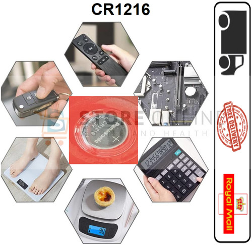 Cr1216 lithium panasonic - cr1216,