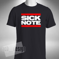 Sick Note T-Shirt Funny Office Joke Skiving Work Shy Xmas Birthday Small to 5XL