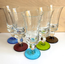 Quintet Of Vintage Etched
