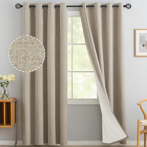 Yakamok natural linen curtains - yakamok,