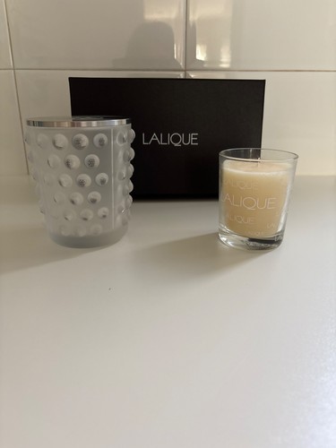 Lalique mossi candle vasev - lalique,