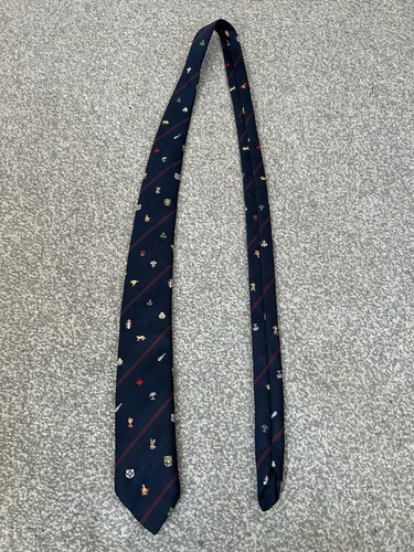 Rugby world cup tie navy - rugby,