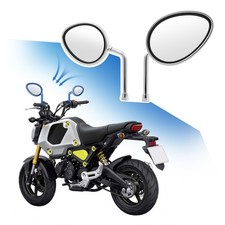 1 Pair 8mm Universal Chrome