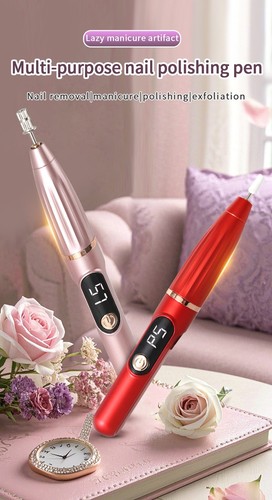 Electric nail polishing pen - polishing,