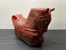 Antique East Asian Wood 2pc