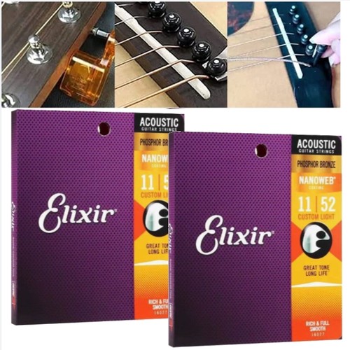 Pack elixir acoustic guitar - 2,