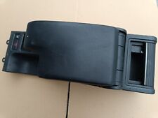 BMW E46 CENTRE CONSOLE BLACK LEATHER ARMREST ARM REST OEM ORIGINAL RETROFIT LHD