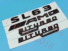 Flat Gloss Black " SL63 AMG