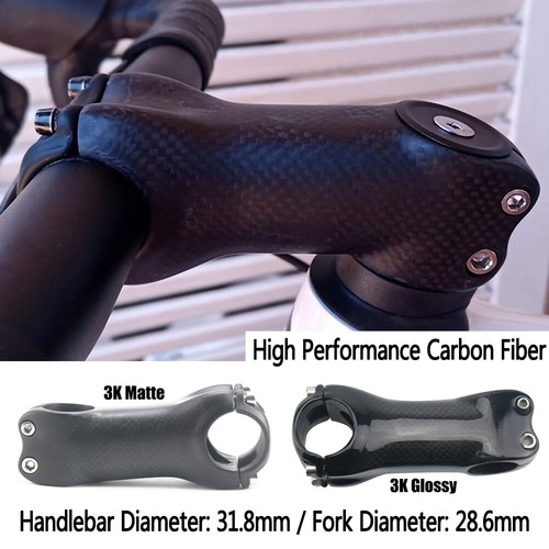 Carbon fiber mtb stem 8mm - carbon,