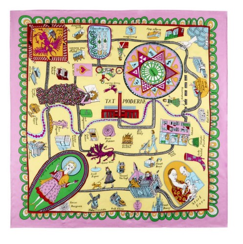 Grayson perry silk scarf tat - silk,