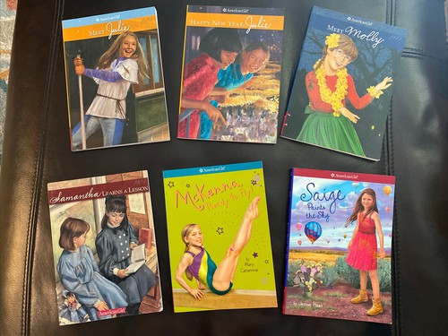 American girl book lot 6 - lot,